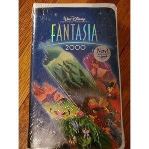 NEW Sealed VHS Walt Disney Fantasia 2000 movie